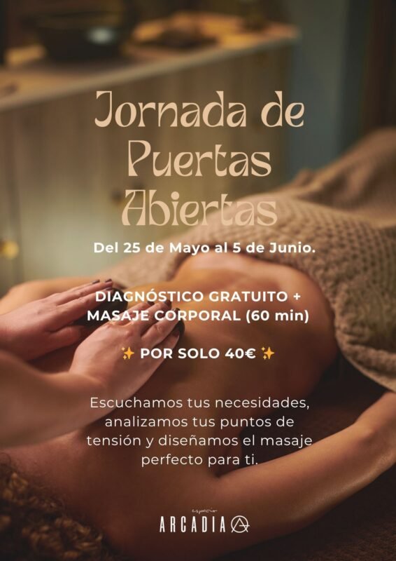 Jornada puertas abiertas masajes