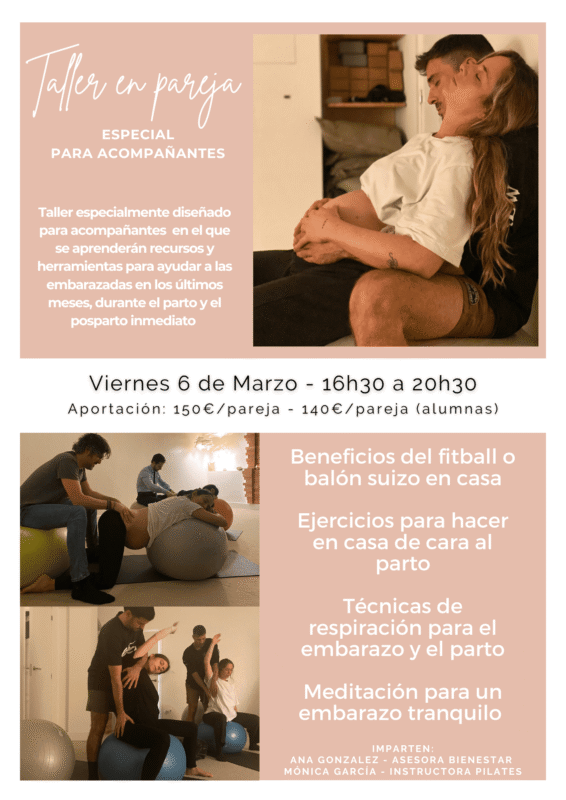 Taller en pareja en arcadia viernes 6 de marzo