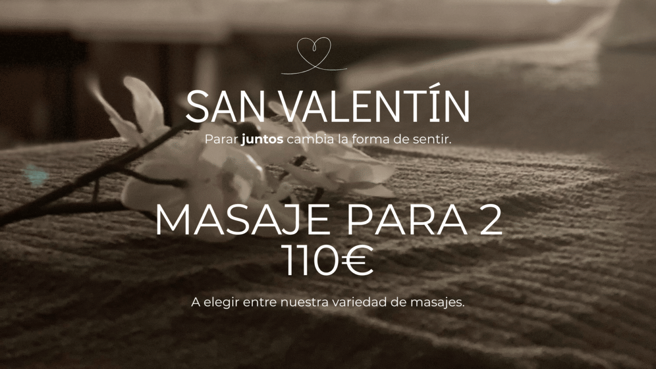 Masaje para dos San Valentín A coruña